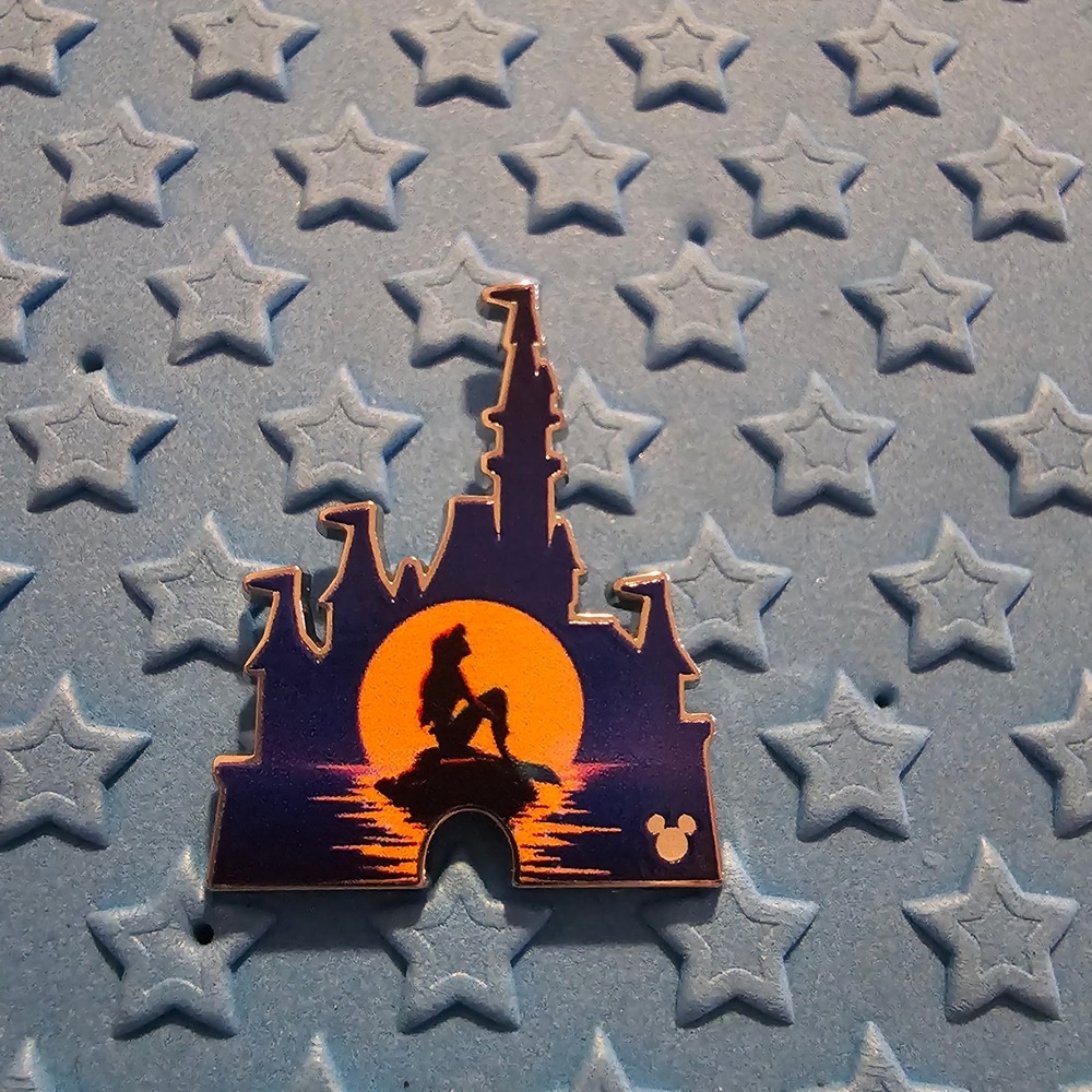 Disney Ariel Little Mermaid Castle Sunset Hidden Disney Pin Wave A 2026
